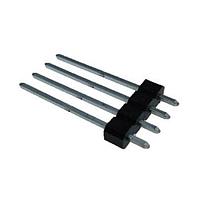 Adam Tech ADT-AMP1251104S2BS192A1 ຫົວກາງການເຊື່ອມຕໍ່ລົດ, 1X4 HEADER