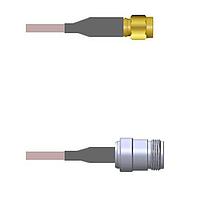 Amphenol Custom Cable Q-3F024000H024i ສາຍສະບັບ RF SMA-SP/N-SJ G142 24I
