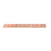 Wakefield Thermal SCGB-10 ບາរប្រឡងດິນ Ground Bar, 36 ຮອນ, ທອງ, ບໍ່ມີການປົວປ້ອງ, 20" ຍາວ, 4" ກວ້າງ, 0.25" ສູງ, 0.25" ຄວາມຫນາ