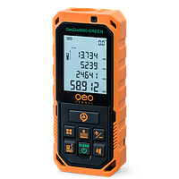 GEO-Fennel GeoDist60®-GREEN ເຄື່ອງວັດແທກໄລຍະທາງເລເຊີ (0.2 - 60 m)