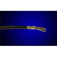 Alpha Wire 3585/50 BK005 ສາຍສະບັບ Ribbon 28AWG 50C UNSHLD 100ft SPOOL ສີດຳ