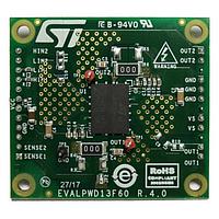 STMicroelectronics EVALPWD13F60 ບອດປະເມີນຄວາມສູງແຮງແບບ Gate Driver ສໍາລັບ PWD13F60