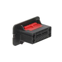 AMP Connectors - TE Connectivity 2112155-1 ກອງຮອງ 28POS,JPT,REC HSG,MQS,ASSY