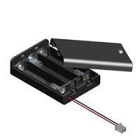 Keystone Electronics 2484CN ຖານຖ້ວມແບດເຕີຣີ 3 AAA CELL DENSIPAK ມີຕົວເຊື່ອມ PC