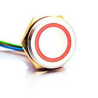 Lumex WEC22H-1102A ສະຫຼຸບສະຫຼຸບ Standard Switches TS 22mm stainless mom ill RGB wires