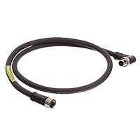 Molex 120501-0003 ດັບເບິດເນດ M12 Pwr DE Crdst 4P F Strt M/90D 14AW 1m