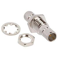 Amphenol RF 142249-75 RF Adapters - ໃນຊຸດ SMB BLKHD JACK-JACK ADAPTER NICKEL MINI