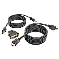 Tripp Lite P782-006-DH ສາຍຄອມພິວເຕີ 6FT DVI ແລະ HDMI/USB KVMCBLKIT