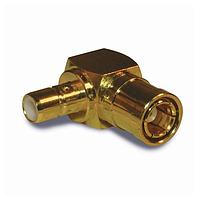 Amphenol RF 142248 ອະເດັບເຕີ RF - ໃນຊຸດ SMB R/A PLUG TO JACK ADAPTER ທອງ