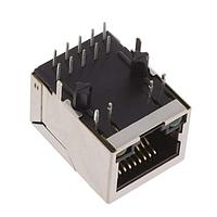 Adam Tech MTJ-88TX1-FSD-LH1-M47C1 ປຸ່ມ MODULAR JACK, ປົກກັນສະໄປເລັດ, LED'S