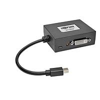 Tripp Lite B155-002-DVI-V2 ໂມດູນອິນເຕີເຟສ 2PortMiniDisplayPort ເປັນ DVI MST Hub 1080p