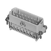 Amphenol Tuchel C146-10A016-002-4 ອິນເຊີດພິນ ອິນເຊີດ 16 ທາງ Heavy Mate