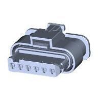 AMP Connectors - TE Connectivity 1-1718646-1 ຮູງຮັບ Receptacle 6P Conn Mcp 1.2
