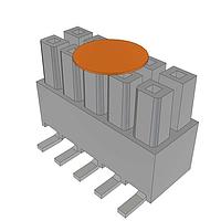 Samtec IPS1-105-01-L-D-VS-K-FR ພາວເລີ້ມໃຫ້ກັບບອດ .100" Mini Mate(R) ອິສເລດພາວເລີ້ມຕໍ່ຕົວເຊື່ອມພວມຊອກເກັດ