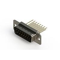 EDAC 627-M15-623-BT1 ຕົວເຊື່ອມ D-Sub - ຕົວເຊື່ອມ D-Sub ຄວາມໜາ້ຄວາມຖືກມາດຕະຖານ ແບບຕັ້ງຕົວແບບຕັດກະເປົາ