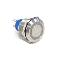 Alcoswitch - TE Connectivity 1-2213772-3 ປຸ່ມກົດສະຫນອງ AV22 SPM 3A MOVE RING LED ສີຂຽວ 12V