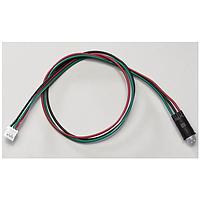 BIVAR PM53-BCW7.0CC ຕົວບອກສະແດງ LED ຕິດຕູ້ 3 ຂາ ສີແດງ/ສີຂຽວ ສາຍໄຟ 7" ແລະ ຕົວເຊື່ອມ