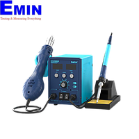 Bakon BK8586D ໂຕະເຊື່ອມອາກາດຮ້ອນ 2-in-1 (100~500°C, 640W)