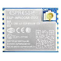 Espressif Systems ESP-WROOM-02U-N2 ໂມດູນ WiFi SMD Module, ESP8266EX, 16Mbits SPI flash, UART Mode, U.FL antenna connector