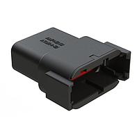 Amphenol SINE Systems ATM04-12PB ຕູ້ຮັບ 12 ທາງ 12 ພິນ ຕຳແໜ່ງກະແຈ B