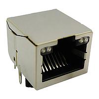 Stewart Connector SS-60300-103 ພອດເຮັດວຽກແບບມົດູເລີ 2.5G 5G ແລະ 10G ເຮັດວຽກດ້ວຍພອດເຮັດວຽກເດີ່ນເດັ່ນດ້ານກະດູກພ້ອມດ້ວຍໄຟ LED ສອງສີ