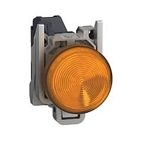 SCHNEIDER XB4BVBM5GEX ປຸ່ມກົດແບບສະຫນອງແສງ HAZ LOC PUSHBUTTON SWITCH, 24- 240 Vac/dc, ສີສົ້ມ, -40 +70 , IP65