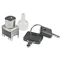 NKK Switches SK12BG13 ສະຫນັບສະຫນູນ Keylock Switches SPDT ON-ON .4VA BRKT PC KEY REMOVE 1 POS