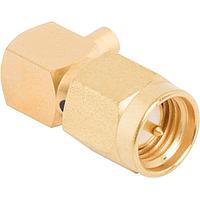 Amphenol SV Microwave 2912-6001 ຕົວເຊື່ອມສາຍສະເມັດ SMA ຜູ້ຊາຍ Conn, R/A ສໍາລັບສາຍ .141