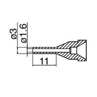 HAKKO N61-14 ຫົວສີດ (Φ1.6mm)