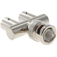 Vitelec / Cinch Connectivity Solutions VBA111 ຕົວແປ RF - ເທ BNC Goalpost Plug-Jack-Jack