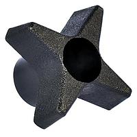 Essentra Components KNH4-HEX4P4---- ປຸ່ມຄວບຄຸມ & ປຸ່ມດົນລົງ ການປະສົບຕົວເອງ ປຸ່ມ 4 ຂາ ຂະໜາດ 1.750 ນິ້ວ ໃນການວົງກົງ
