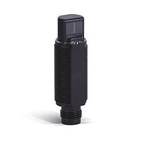 OMRON E3RA-DN21 ເຊັນເຊີ Photoelectric ທີ່ມີເຄື່ອງຂະຫຍາຍສຽງໃນຕົວ (100 mm, diffuse reflective, plastic, NPN, M12)