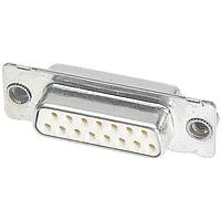 HARTING 09641117218 ປະຕູຮັບ Receptacle D-Sub C-Filter 9pin female, solder buckets, M3 Clinch Nut, 47pf