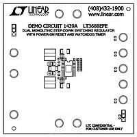 Analog Devices DC1439A ບົດທົດສອບຕົວຄວບຄຸມແຮງດັນໄຟຟ້າ - ຕົວຄວບຄຸມແຮງດັນໄຟຟ້າປ່ຽນແປງ LT3688EFE