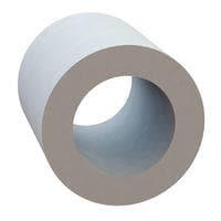 Essentra Components 13RS039343 ຕູ້ຫຼຸດຮອບ, ພື້ນທີ່ພາຍໃນ .248, ພື້ນທີ່ພາຍນອກ .394, ຄວາມຍາວ .433