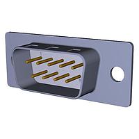 NorComp 172-E09-103R911 ປລັກ 9 POS. SO./CUP MALE .225" SP/BL B/S