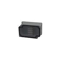 Bud Industries PTT-10482-C ກ່ອງຕໍ່ຕ່າງ Terminal Block Junction Box 4 Central Terminal Blocks ມີຝາປິດຊັດເຈນ (3.6 X 2.2 X 1.7 ນິ້ວ)