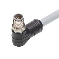 Molex 1205000222 ເສັ້ນສາຍອຸປະກອນຈັບສັນ / ເສັ້ນສາຍອຸປະກອນຂັບ M12 ປະເພດສະເພາະດ້ານ 5 ໂພນ ຜູ້ຊາຍ (90) ເຖິງ Pigtail 14 AWG ສີເຫຼືອງ 2.0m ຄວາມຍາວ