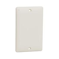 Square D SQWS140001LA ຈາວຫຼັກ 1 GANG BLANK MATTE WALL PLATE LA