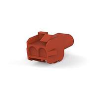AMP Connectors - TE Connectivity 1-480699-1 ຮູງຮັບ Receptacle 02P CAP HSG BRN