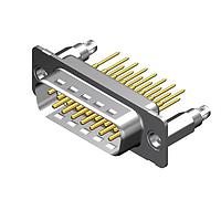 Molex / FCT 173109-0356 ຕົວເຊື່ອມ D-Sub - ຄວາມໜາ້ນມາດຕະຖານ FCT DSUB STR PC PLG 09 PN W/SNAPIN