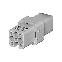 Amphenol Tuchel C146 10B007 000 2 ອິນເຊີດ 7P+G ອິນເຊີດພະຍາຍາມຍິງ Crimp Heavy Mate