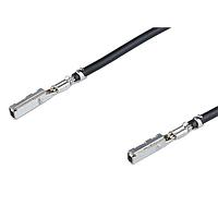 Molex 224451-1114 ສາຍນໍາສະຫນອງທີ່ຖືກກວດກາກ່ອນ Pre-Crimped Lead Stac64 Female-Female ການຄຸມຄ້ອງດ້ວຍບ້ານດິນ 300mm ຄວາມຍາວ 0.75mm ສາຍສີດໍາ