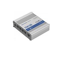 Teltonika TSW100000030 ອຸດສາຫະກຳ PoE+ Switches ບໍ່ມີການຄວບຄຸມ PoE+ switch ອຸດສາຫະກຳ. 5 x Gigabit Ethernet. ທົ່ວໂລກ. ໜ່ວຍຈັດຫາພະລັງງານ UK.