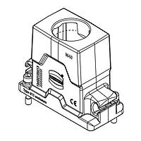HARTING 19405100413 Hoods 10B HPR ຮູດຄອມແພດ HC (ກວ້າງ), ລູກສອນສະກຣູ, ທາງເຂົ້າດ້ານບູດ, M40