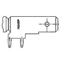 AMP Connectors - TE Connectivity 63951-1 (Mouser Reel) ທາບ TAB FASTON 250 ມົດ 1000