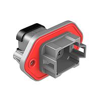 Amphenol SINE Systems AT04-08PA-PM13 ຕົວເຊື່ອມຕໍ່ 8 ຂາ Rcpt Pnl Mnt A Self-Thread ຝາສີເທາ