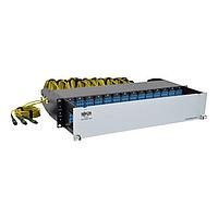 Tripp Lite N48K-42M8L168SB ແຜ່ນຕິດຕໍ່ Patch Panels 40/10G 2U SM BREAKOUT PANEL