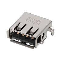 Molex 48258-0001 ຕົວເຊື່ອມ USB Type A USB A SINK REVERSE T INK REVERSE TYPE L/F