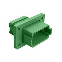 Amphenol SINE Systems AT04-12PC-LE07 ຕົວເຊື່ອມຕໍ່ 12 ຕຳແໜ່ງ Rcpt Fng Mnt Conn Pin Grn Key C